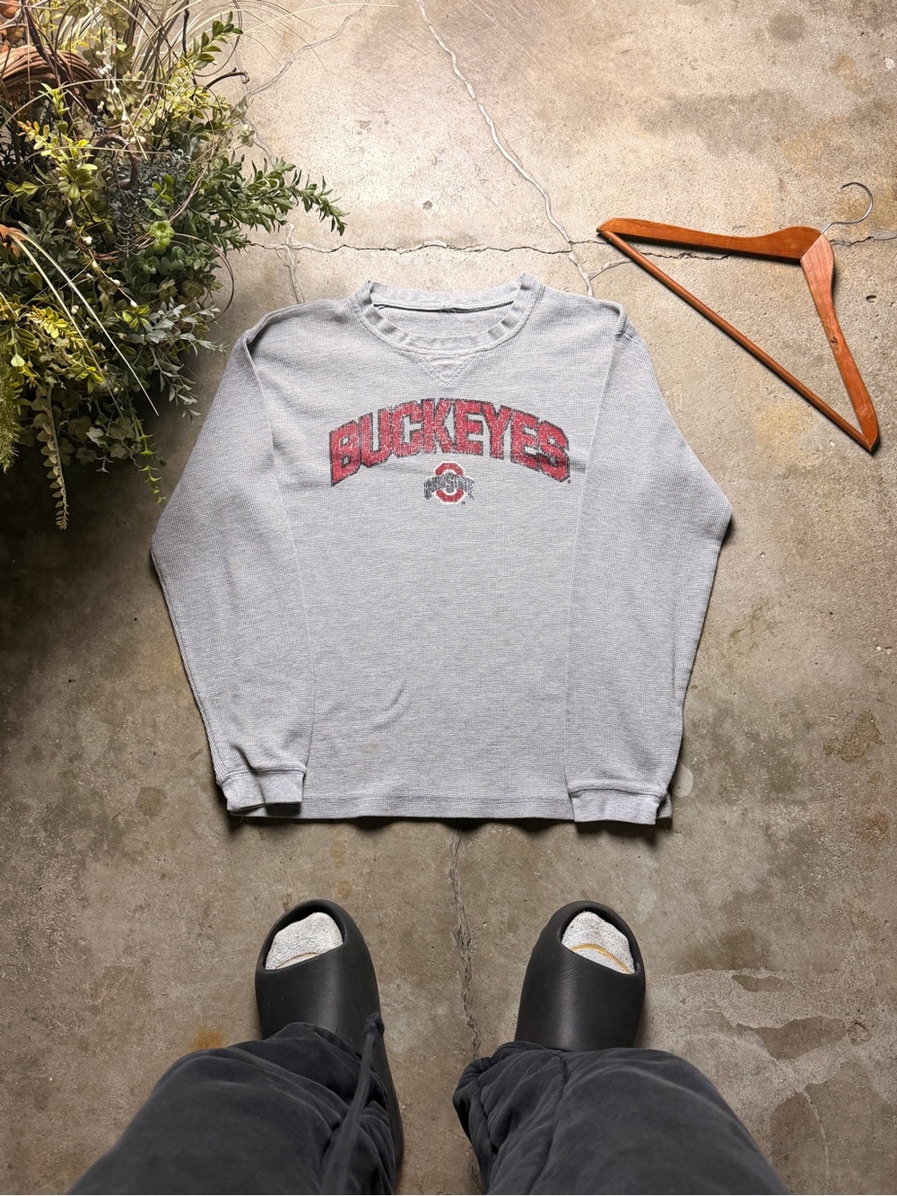 Gray Buckeyes Crewneck Sweatshirt - Classic Collegiate Pullover